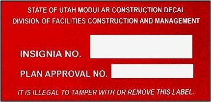 Modular Program - Panel Decal (Red)