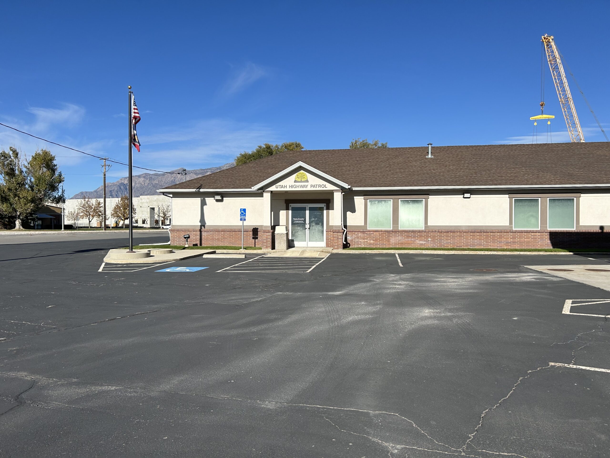 Exterior of Utah Highway Patrol
